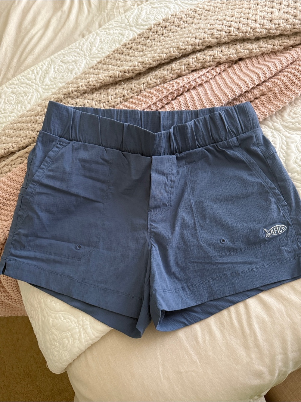 AFTCO Women's Blue Shorts